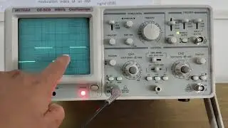 How to Use CRO (Cathode Ray Oscilloscope) | CRO Basics  #CRO #ElectronicsLabTutorial #ece #btech