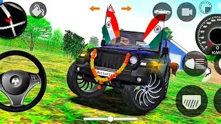 Modified Mahindra Thar😈Games:Indian Thar Black (Gadi Wala Games) Car Game Android Game Part,69#Games