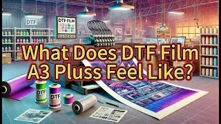 What Does DTF Film A3 Pluss Feel Like? DTF Hot Peel Manufacturer, DTF Vinyl Factory, China