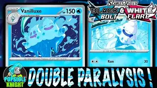 VANILLUXE: Парализуй их до подчинения! Геймплей PTCGL (BLACK BOLT & WHITE FLARE)
