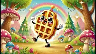 Waffle Waffle Yum Yum | Cute Kids Song with Lyrics | Fun Sing-Along for Toddlers