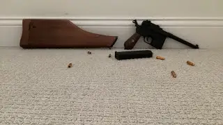 Csnoobs C96 Toy Gun. (Light flash warning)