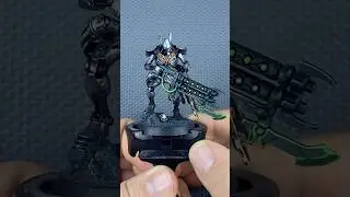 Royal Warden Painting Process! Necrons Sautekh Dynasty! #warhammer40k #castellanpetrus #40k #paint