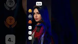 Rank these 6 Descendants characters but you can't change...