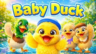 Baby Duck Song 🐥 | Baby Duck Doo Doo | Kids Nursery Rhyme | Kids English Song | HD