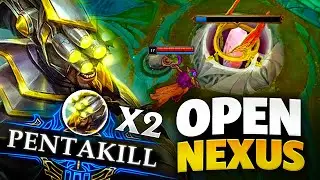 THE GREATEST 1 HP NEXUS COMEBACK EVER (double pentakill)