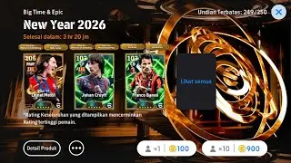 GACHA MESSI KOIN SEADANYA (COBA TRIK DETIKAN) + NONTON MU
