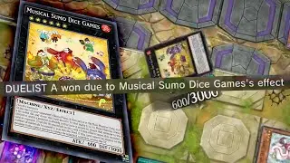 Egoisto way to play MUSICAL SUMO DICE GAMES. Yugioh Master Duel