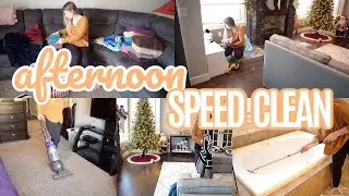AFTERNOON CLEAN WITH ME  //  SPEED CLEAN  //  EXTREME CLEANING MOTIVATION  //  CLEANING ROUTINE
