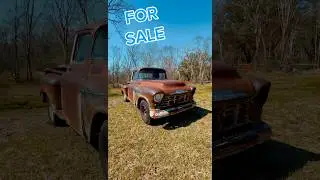 1956 CHEVY 3200 For Sale Rehoming #classictrucks #patinatruck @mortskerepair #trucking #barnfind