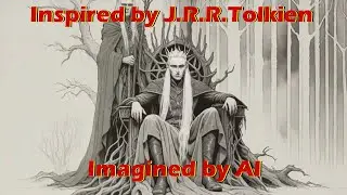 Tolkien Inspired, AI Imagined: Thranduil Whispers of the ElvenKing