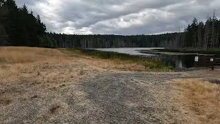 Moving Meditation along a mountain lake trail | 3.1m/5k @ 8:00/5:00 pace