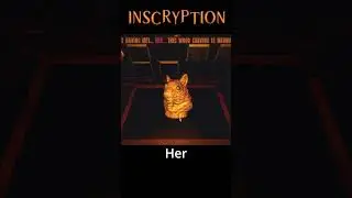 A squirl carving? | Inscryption