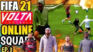 FIFA 21 VOLTA ONLINE SQUADS GAMEPLAY