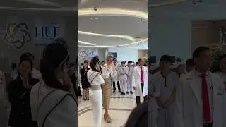 Miss Cosmo visited Hue International Hospital #missworld #missuniverse #misscharm #beautypageant