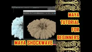 maya shockwave | shockwave maya | maya fx tutorial hindi | maya fluid tutorial|maya smoke tutorial