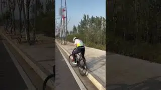 No hands no problem #shorts #short #fyp #bike #disability
