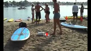 SUP Race in Long Beach