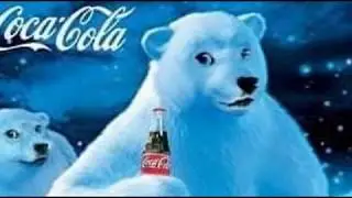 Polar Bear Drinking a Coke