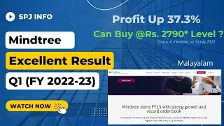 Mindtree Q1 Result Result 2023 in Malayalam | Mindtree Share Latest News | Mindree FY 23 Q1 Result