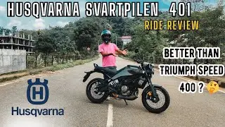 2025 Husqvarna Svartpilen 401 Ride Review - Better than Triumph Speed 400 ??