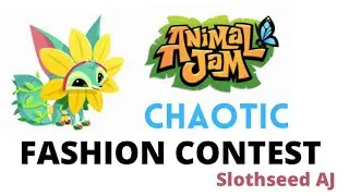 A very CHAOTIC Fashion Contest in Animal jam:) SLOTHSEED AJ