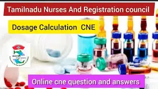 #cne Dosage calculation cne question and answer for nursing registration renewal @nursinggillfish. 