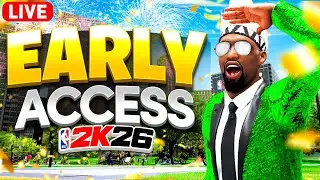 🚨 PLAYING NBA 2K26 PARK EARLY! FIRST PARK GAMES + BEST BUILD! MYPLAYER BUILDER + BEST JUMPSHOT 2K26!