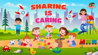 Sharing Is Caring | Good Manners Song for Kids | Nursery Rhymes - Esi & Eno