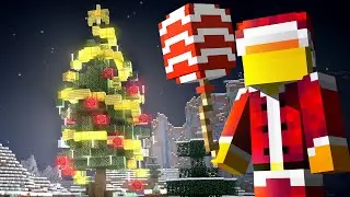 I Joined a Festive Minecraft Server / Carvs' Christmas SMP