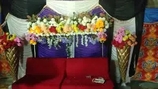 flower stage 7 star decoration 03070721806@NewflowerDecorationvikashkumar @flowerdecoration