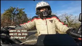 motarde vintage en 600tt et 600 xt en Périgord@motardevintage