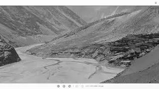 &rsquo;25 May 1913  Sasaini Glaccier and Village of Sasaini (Hussaini)