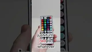 How to make CRIMSON on LED light strips!