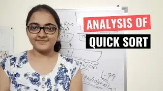 Time complexity of Quick Sort Algorithm | Algorithms