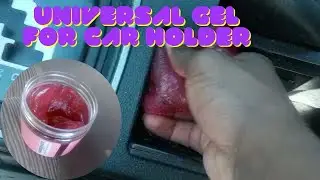 Dust!!! Using cleaning gel on car cup holders- genuine cleaning. with #cleaninggel