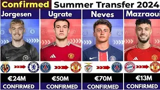 🚨 ALL LATEST CONFIRMED TRANSFER  2024 SUMMER, 🔥 Jorgesen to chelsea Ugrate, Joa, Mazraoui to Unite✅️