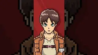 Eren Jaeger (AOT) -  PIXEL ART
