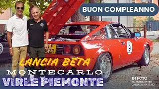 Lancia Beta Montecarlo - compie 50 anni e li festeggia tra i castelli di Virle Piemonte (TO)