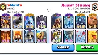 【TOP200】❤️May4❤️  vs  Agony Strong