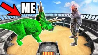 Can We DEFEND This DINO ARMY From HUMANS?! Ark