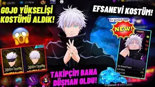 GOJO YÜKSELİŞİ EFSANEVİ KOSTÜMÜ ALDIK! | TAKİPÇİM BANA DÜŞMAN OLDU | Free Fire 