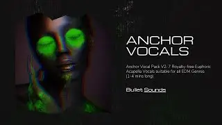 Royalty-free Acapella Vocals, 100 - 120bpm Range (Anchor Vocal Pack 2.0)
