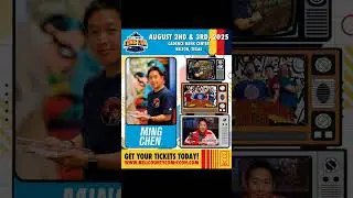 MING CHEN (TV Personality, Podcaster) Comic Book Men- Bell County Comic Con 2025