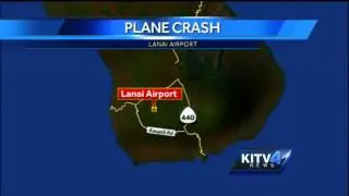 Lanai fire crews respond to plane crash at Lanai Airport