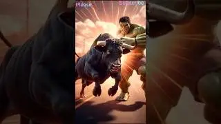 HULK vs WILD BULL | One Mistake = Destruction 💥