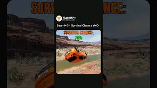 BeamNG.drive Survival Chance (With Dummies) | Realistic Car Crashes #40