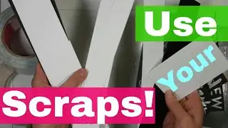 Great Tip for Scrap Cardstock Strips!
