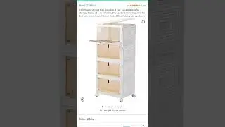 Deal $ 37.99 23Qt Plastic Storage Bins Organizer 4 Tier, Stackable Bins for Storage, Storage Boxes