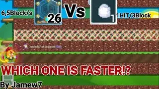 RAYMAN FIST VS 26 TESSERACT MANIPULATOR (WHICH ONE IS FASTER!?) OMG!! - Growtopia